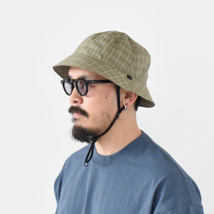 TECH VENTILATION HAT SUMMER PLAID テック ベンチレーションハット