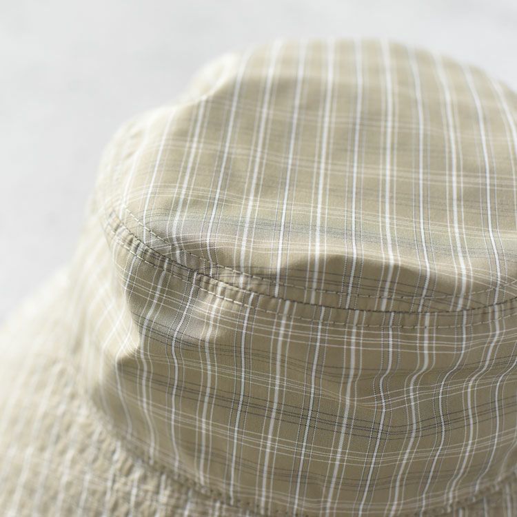 TECH VENTILATION HAT SUMMER PLAID テック ベンチレーションハット