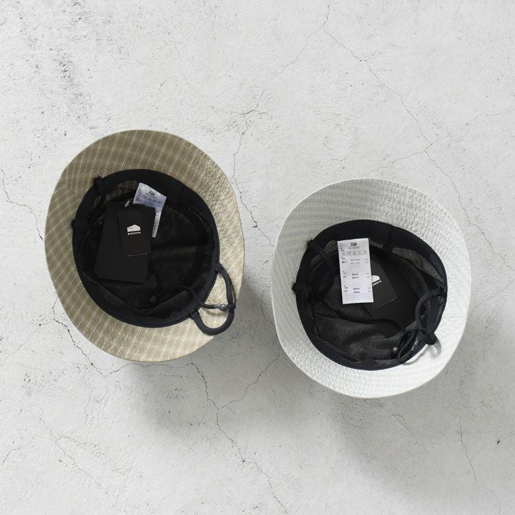 TECH VENTILATION HAT SUMMER PLAID テック ベンチレーションハット