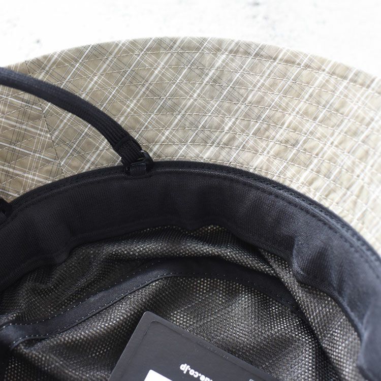 TECH VENTILATION HAT SUMMER PLAID テック ベンチレーションハット サマープレイド