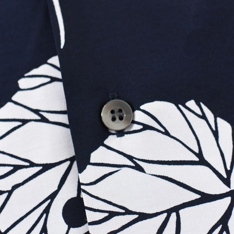 Short Sleeve Open Collar Shirt - Leaf ショートスリーブ オープンカラーシャツ