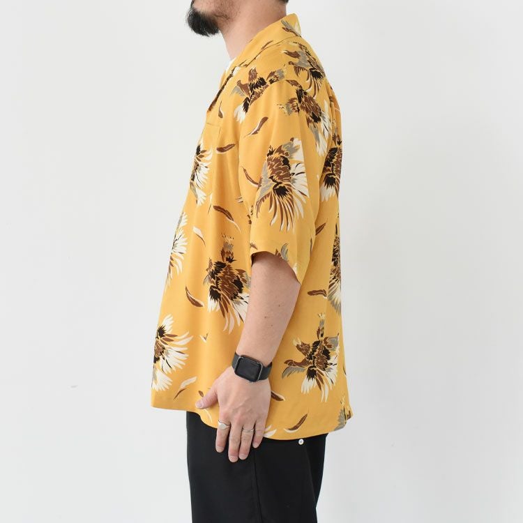S/S Open Collar Shirt - Eagle ショートスリーブ オープンカラー