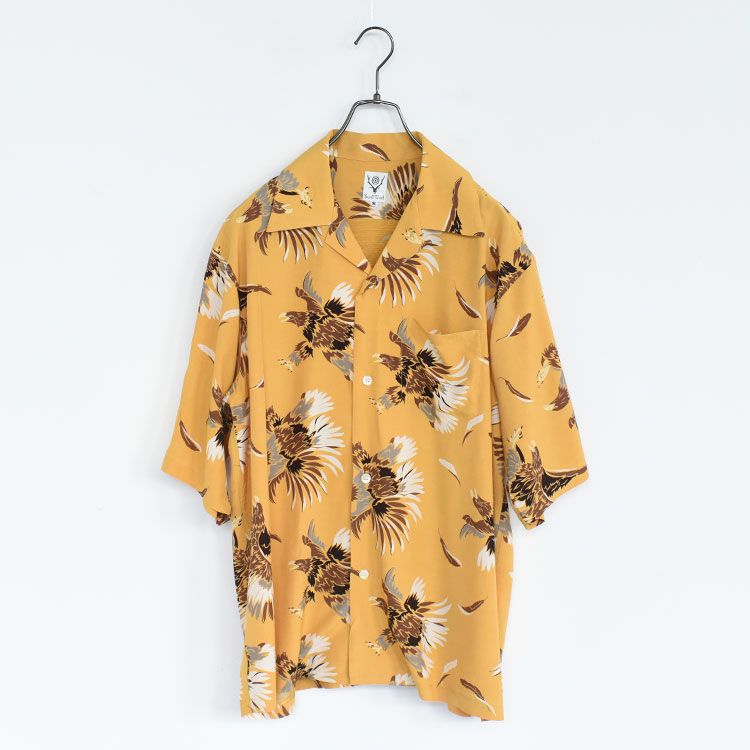 S/S Open Collar Shirt - Eagle ショートスリーブ オープンカラー