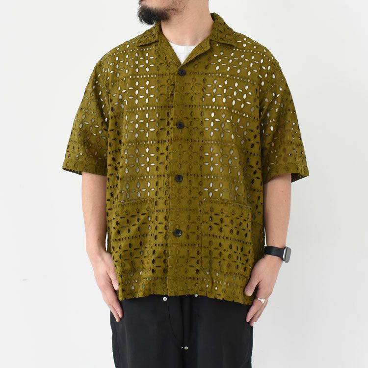 Cabana Shirt - Cutwork Embroidery カバナシャツ