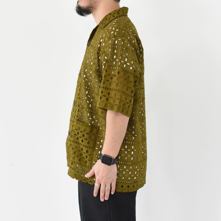 Cabana Shirt - Cutwork Embroidery カバナシャツ