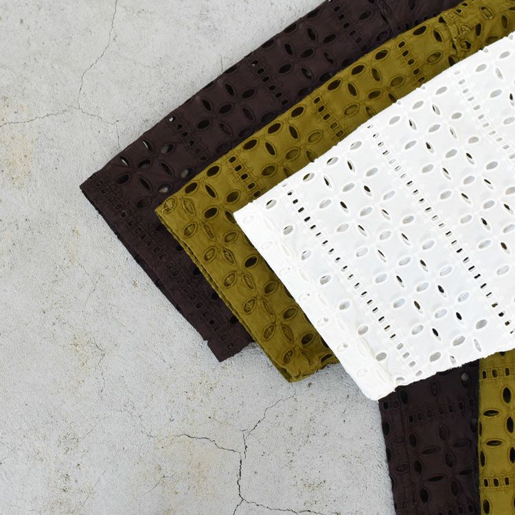 Cabana Shirt - Cutwork Embroidery カバナシャツ