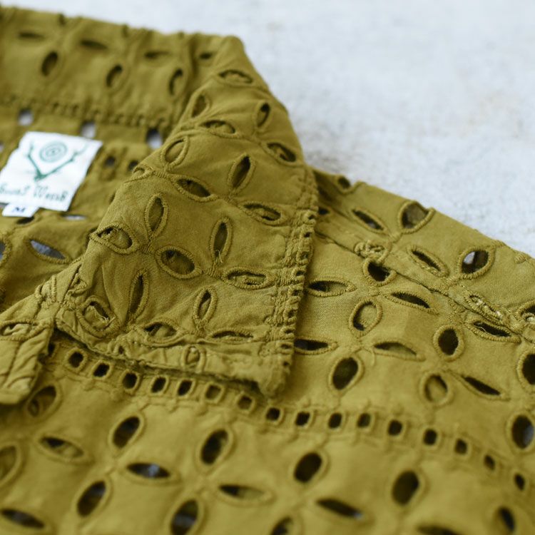 Cabana Shirt - Cutwork Embroidery カバナシャツ