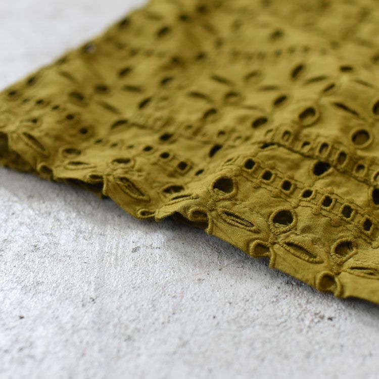 Cabana Shirt - Cutwork Embroidery カバナシャツ