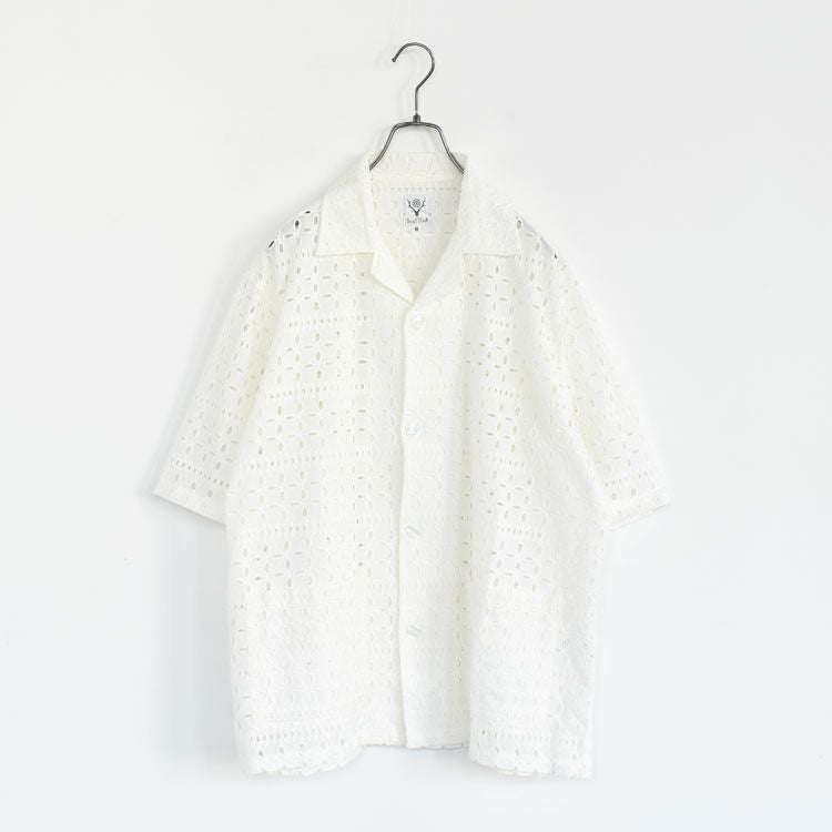 SALE 30％OFF】Cabana Shirt - Cutwork Embroidery カバナシャツ