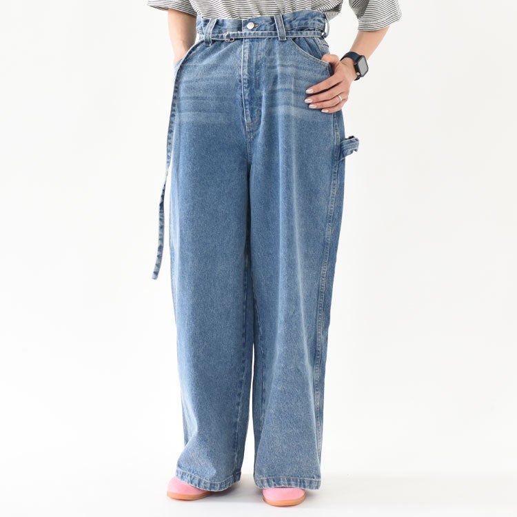 wide denim pants ワイドデニムパンツ