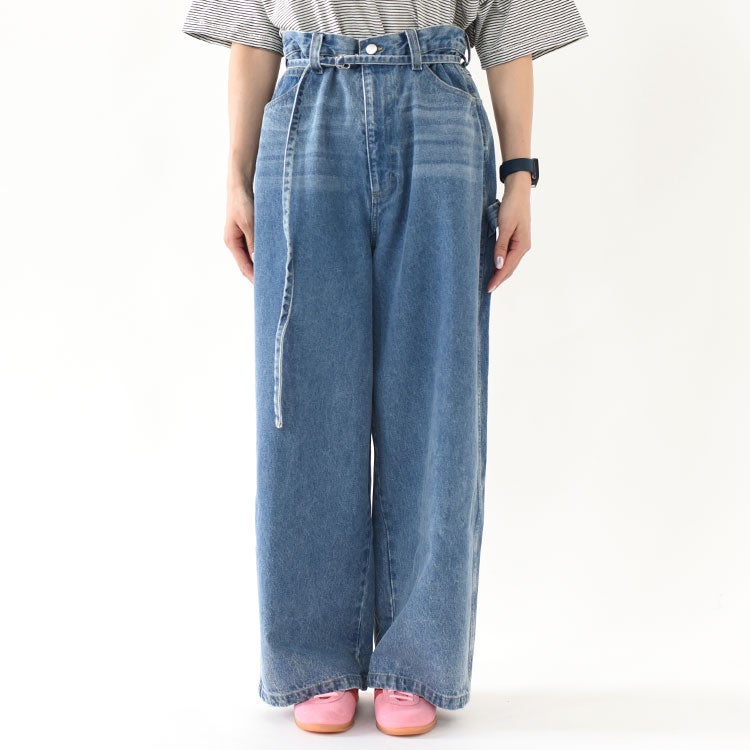 wide denim pants ワイドデニムパンツ