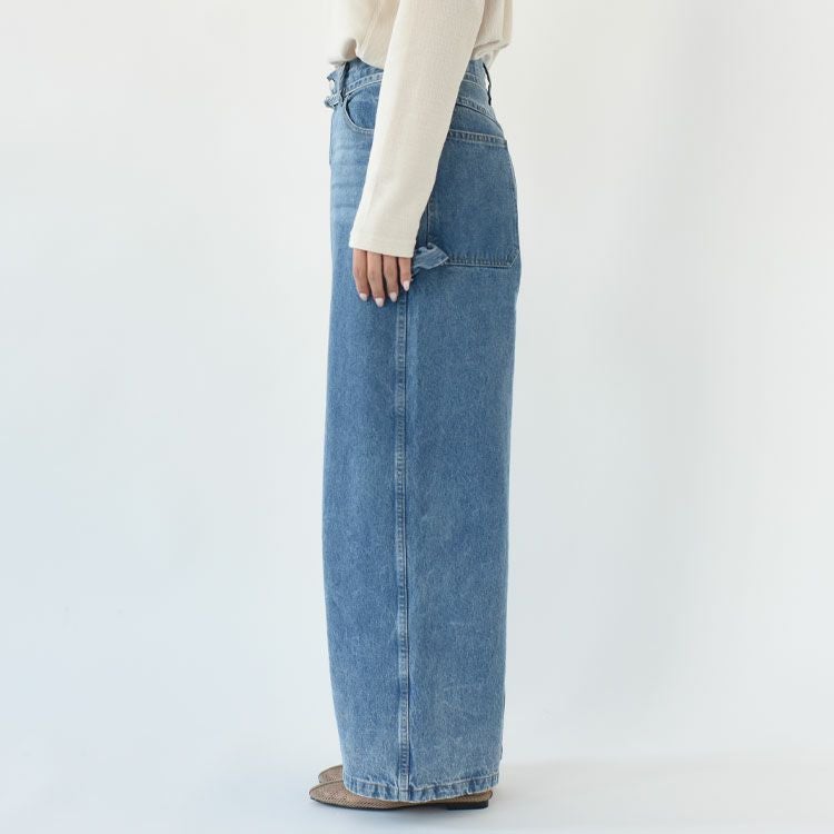 wide denim pants ワイドデニムパンツ
