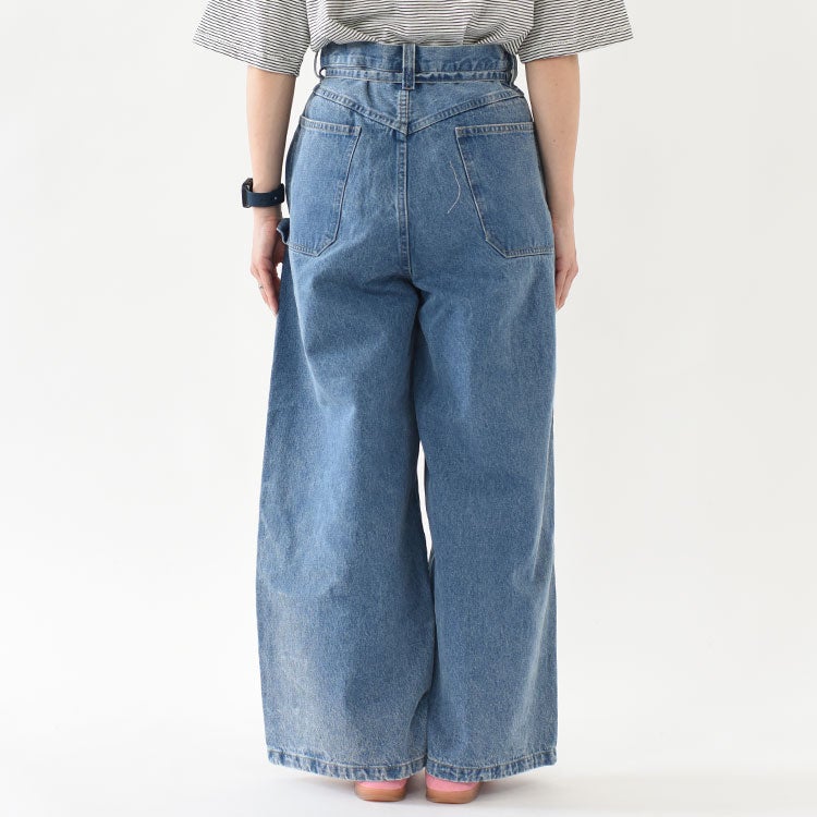 wide denim pants ワイドデニムパンツ