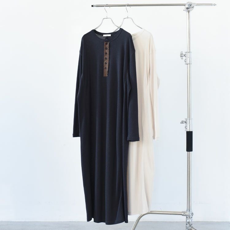 ワンピース twm Natural Ex T With Crystal Collar in Japanese Denim | TWP