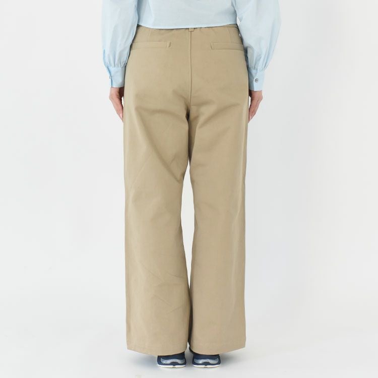 COTTON TWILL WIDE PANTS コットンツイル ワイドパンツ