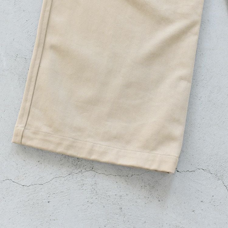 COTTON TWILL WIDE PANTS コットンツイル ワイドパンツ