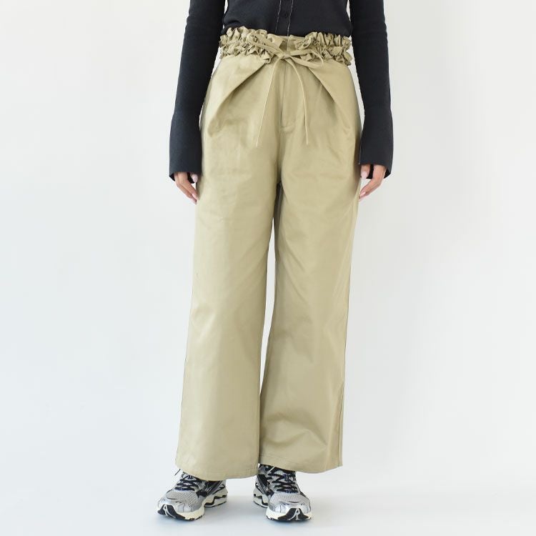 frill belt chino pants フリルベルト チノパンツ
