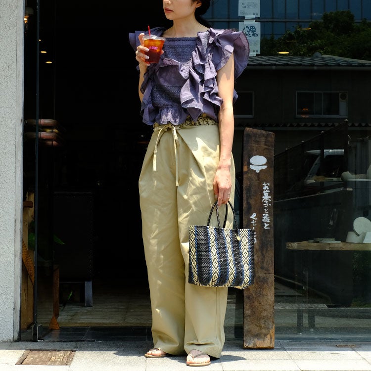 frill belt chino pants フリルベルト チノパンツ