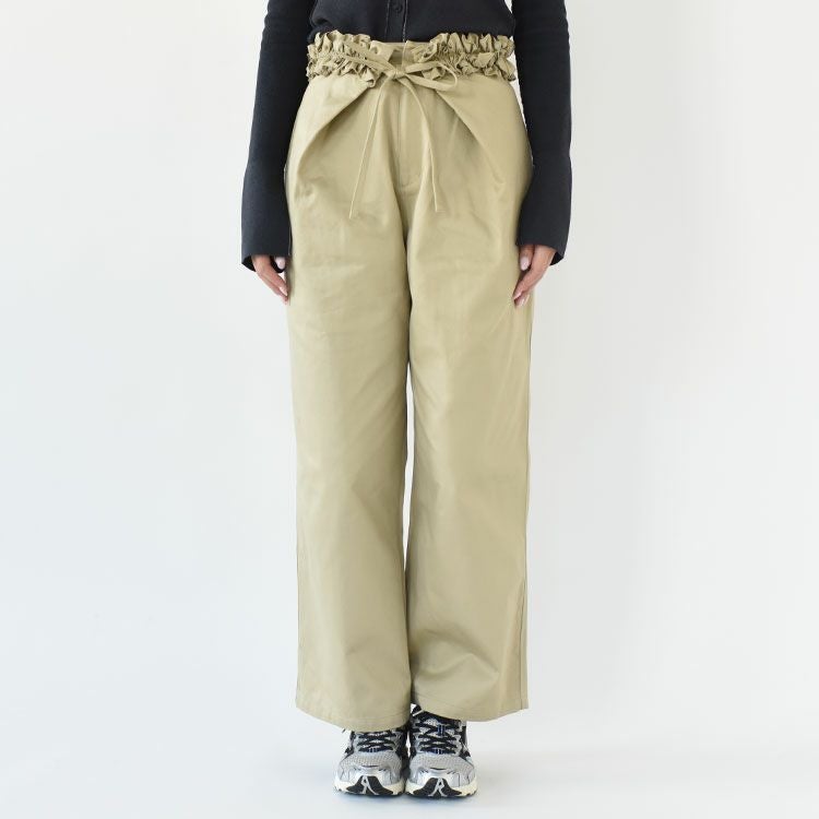frill belt chino pants フリルベルト チノパンツ