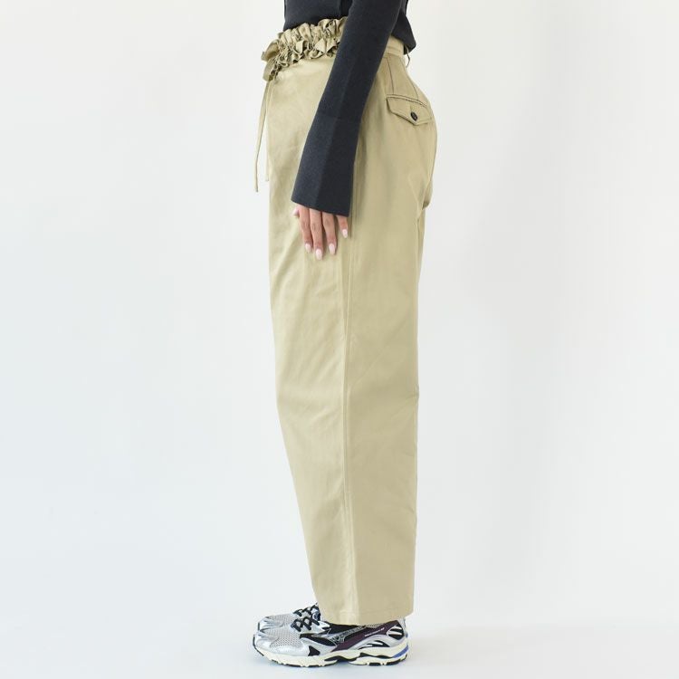 frill belt chino pants フリルベルト チノパンツ