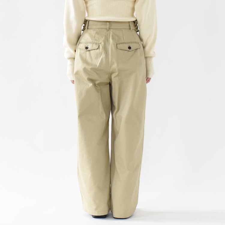 frill belt chino pants フリルベルト チノパンツ