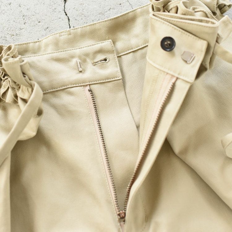 frill belt chino pants フリルベルト チノパンツ