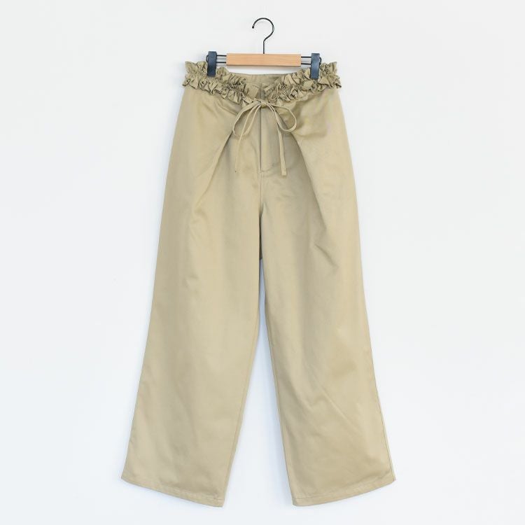 frill belt chino pants フリルベルト チノパンツ/CC-4514/Crinkle