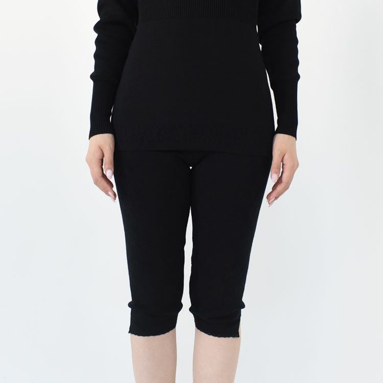 flower jacquard spats フラワージャガードスパッツ