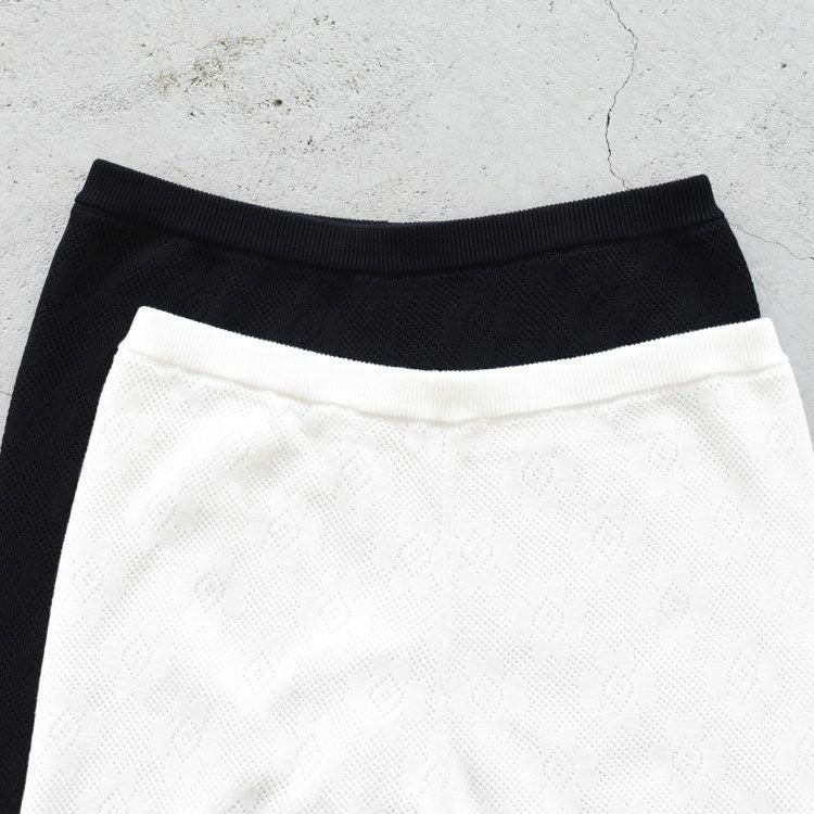 flower jacquard spats フラワージャガードスパッツ