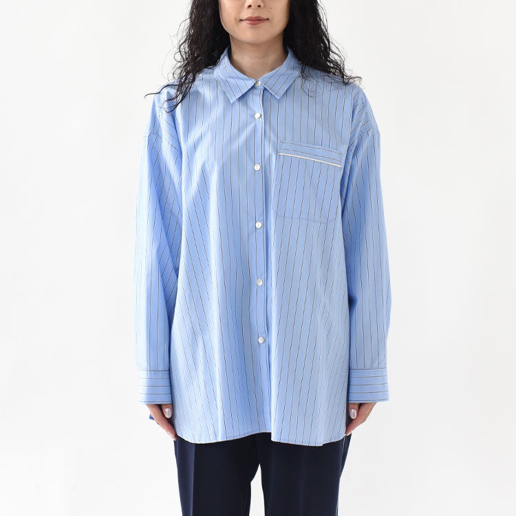 pajama back cocoon shirts パジャマバックコクーンシャツ