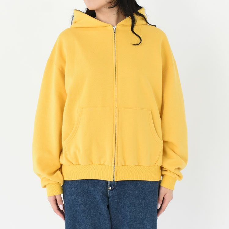 WHITE ZIP HOODIE ホワイトジップフーディー/COM-26S-CU04/SOPHIE