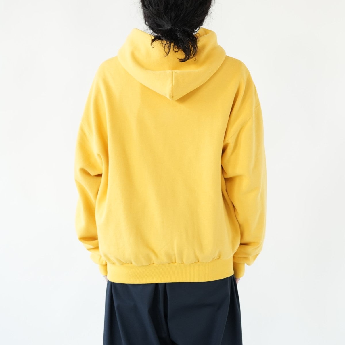 WHITE ZIP HOODIE ホワイトジップフーディー