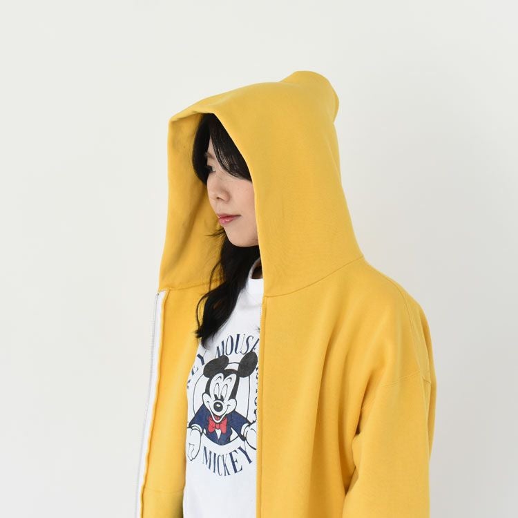 WHITE ZIP HOODIE ホワイトジップフーディー