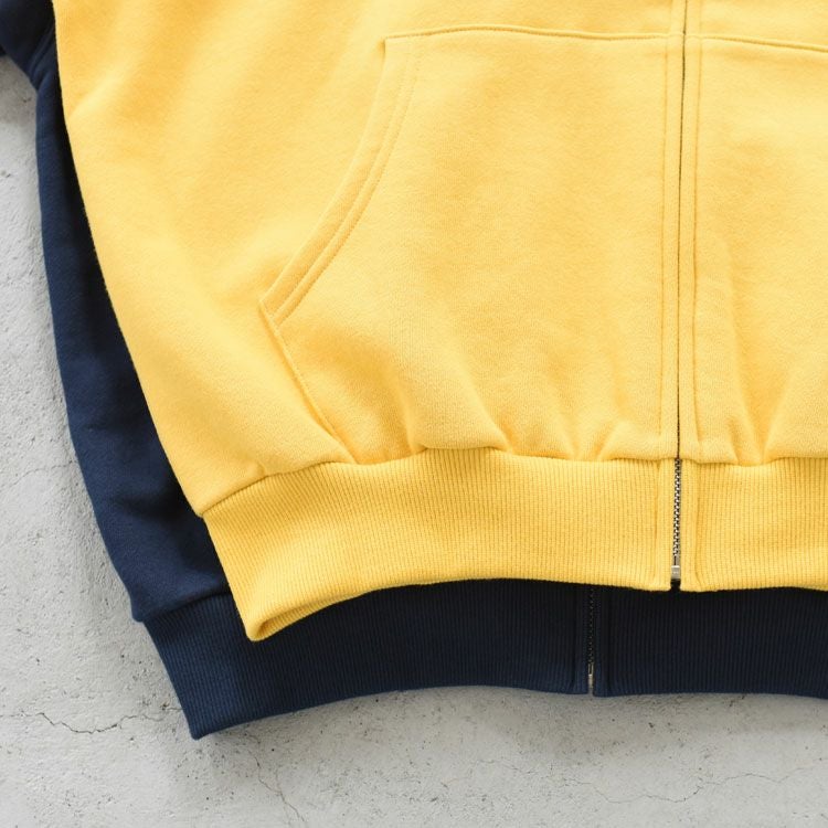WHITE ZIP HOODIE ホワイトジップフーディー