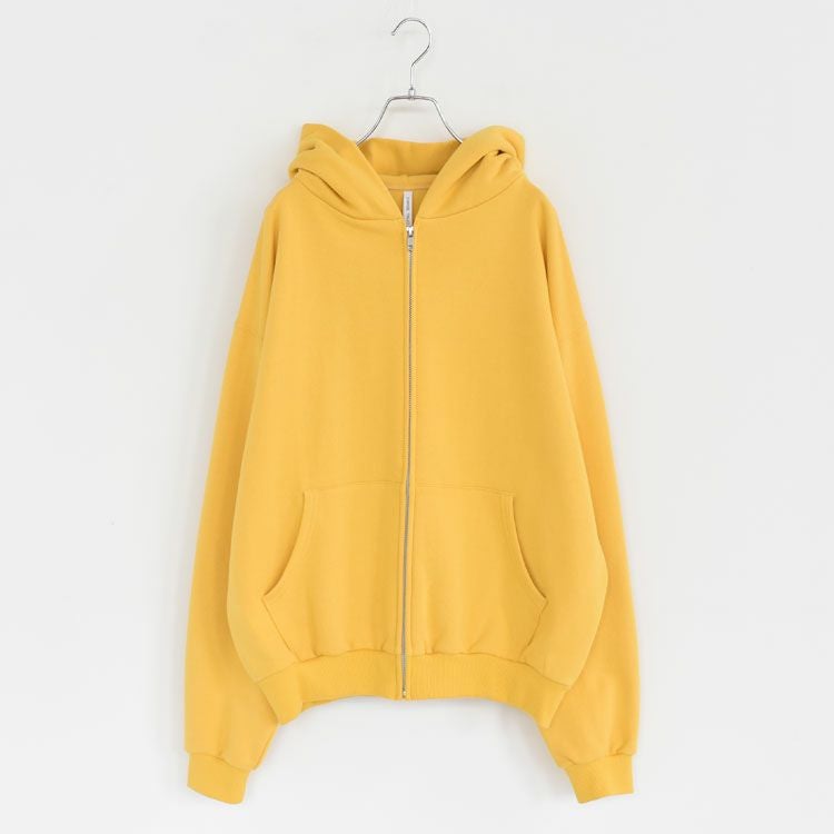 WHITE ZIP HOODIE ホワイトジップフーディー