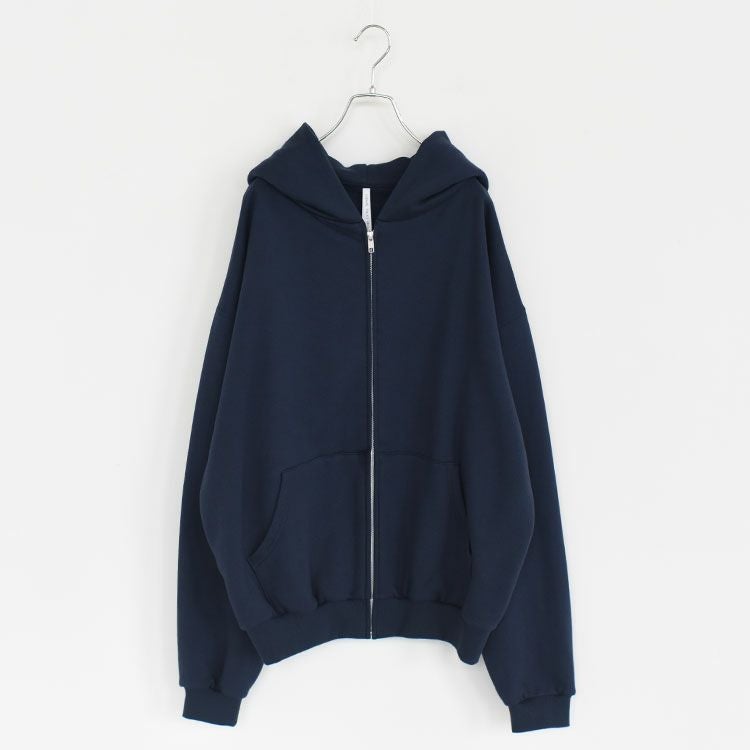 WHITE ZIP HOODIE ホワイトジップフーディー