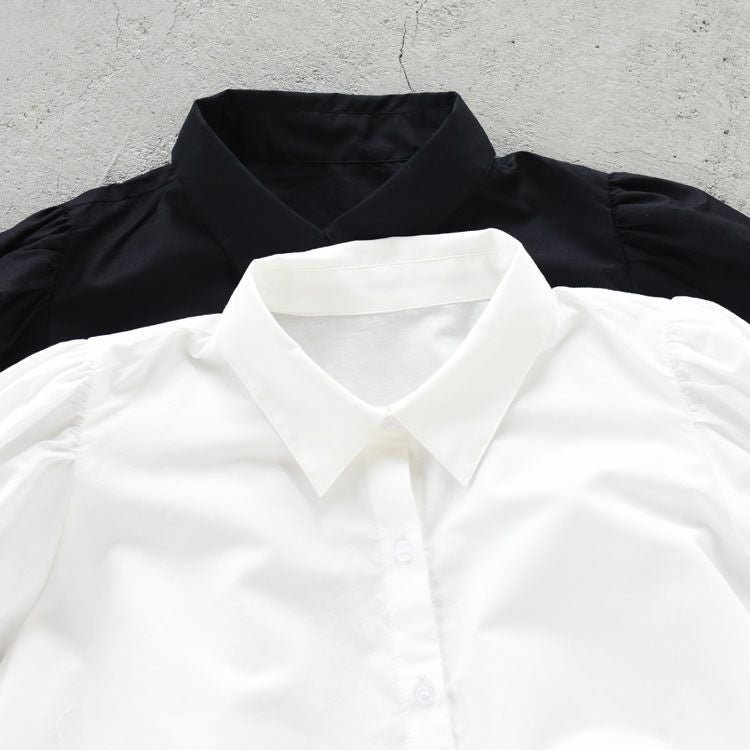 frill hem long sleeve shirts フリルヘム ロングスリーブシャツ