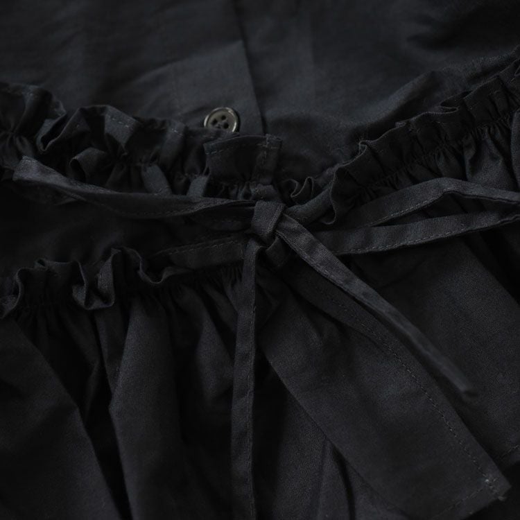 frill hem long sleeve shirts フリルヘム ロングスリーブシャツ