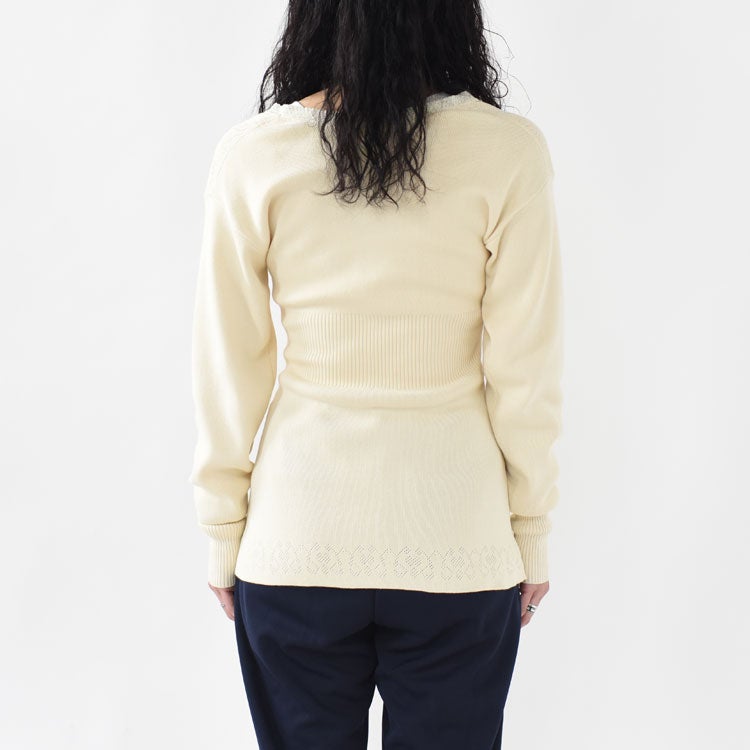 geometric jacquard knit ジオメトリック ジャガードニット