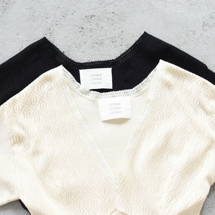 geometric jacquard knit ジオメトリック ジャガードニット