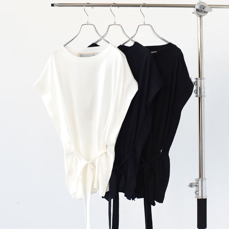 side ribbon vest サイドリボンベスト