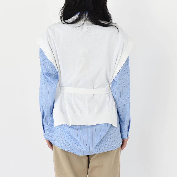 side ribbon vest サイドリボンベスト
