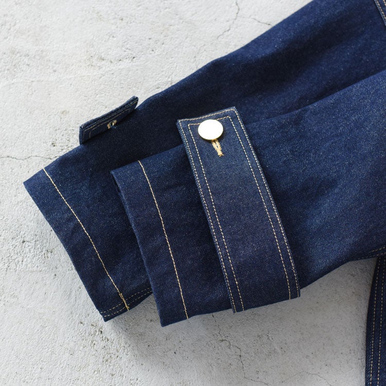 MALTON BUTTON THROUGH SHORT DENIM マールトン ボタンスルー ショート デニム