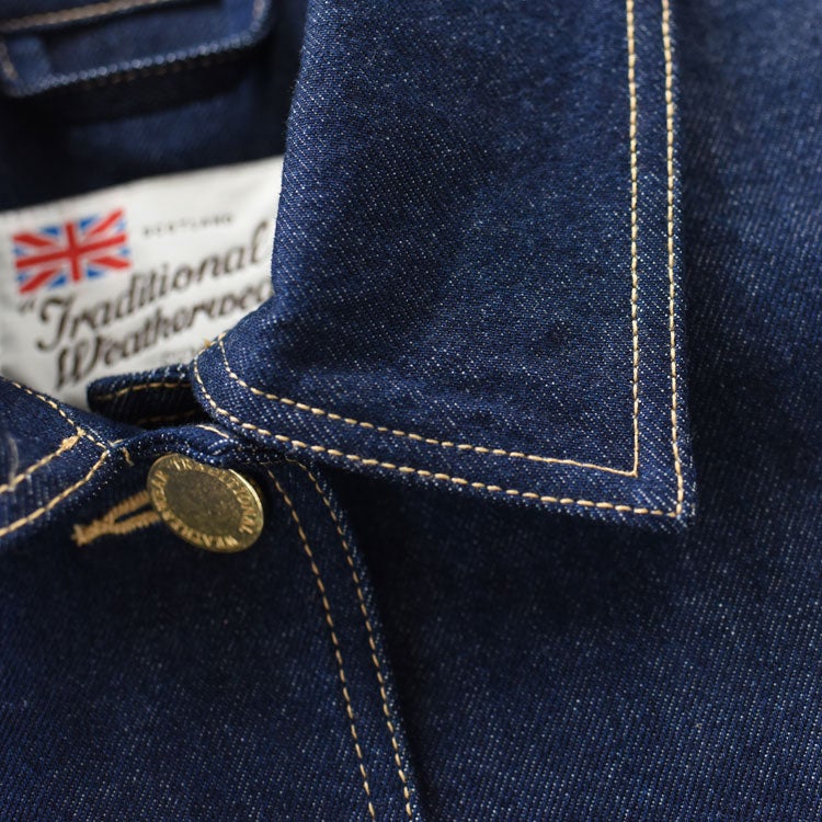 MALTON BUTTON THROUGH SHORT DENIM マールトン ボタンスルー ショート デニム