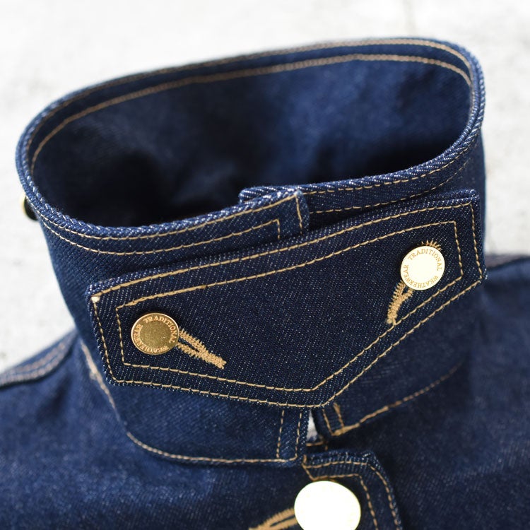 MALTON BUTTON THROUGH SHORT DENIM マールトン ボタンスルー ショート デニム