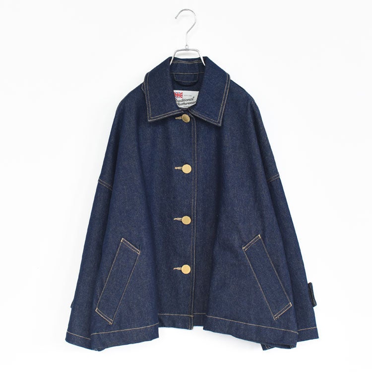 MALTON BUTTON THROUGH SHORT DENIM マールトン ボタンスルー ショート デニム