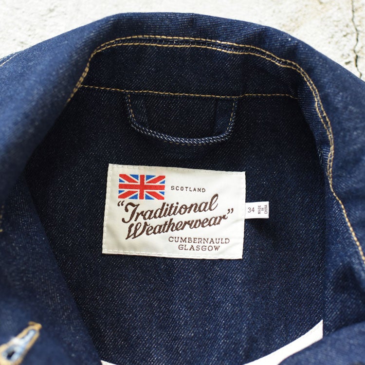 MALTON BUTTON THROUGH SHORT DENIM マールトン ボタンスルー ショート