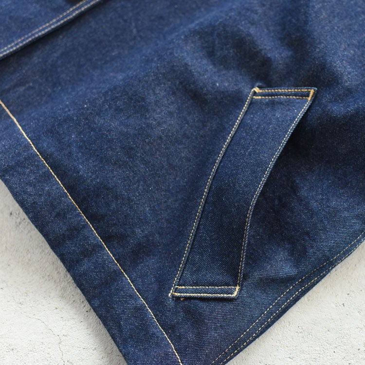 MALTON BUTTON THROUGH SHORT DENIM マールトン ボタンスルー ショート