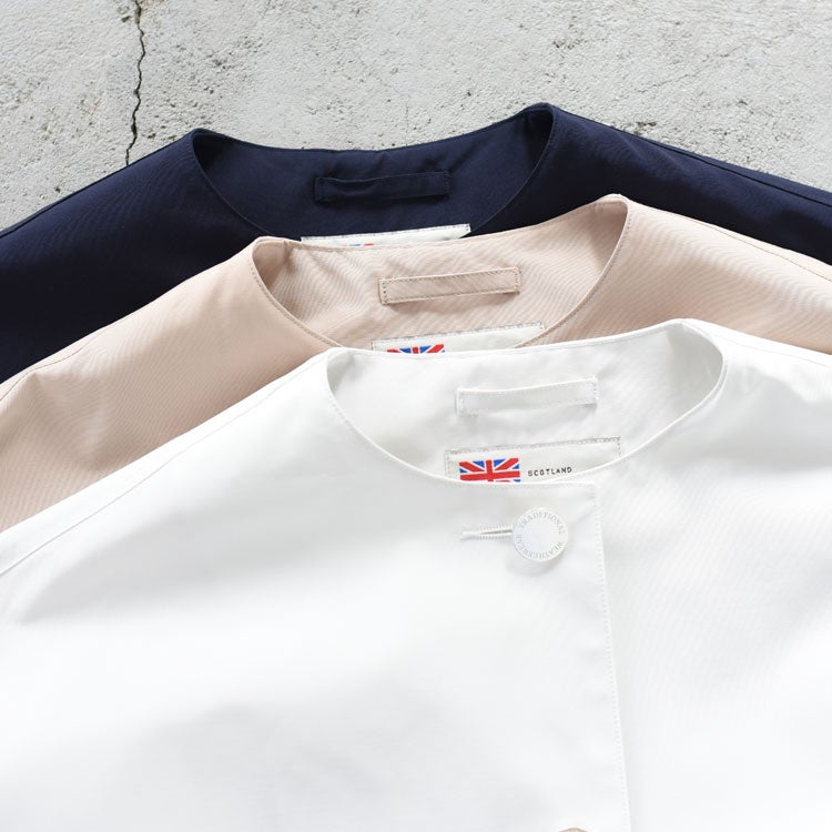 MALTON NO COLLAR SHORT マールトン ノーカラー ショート