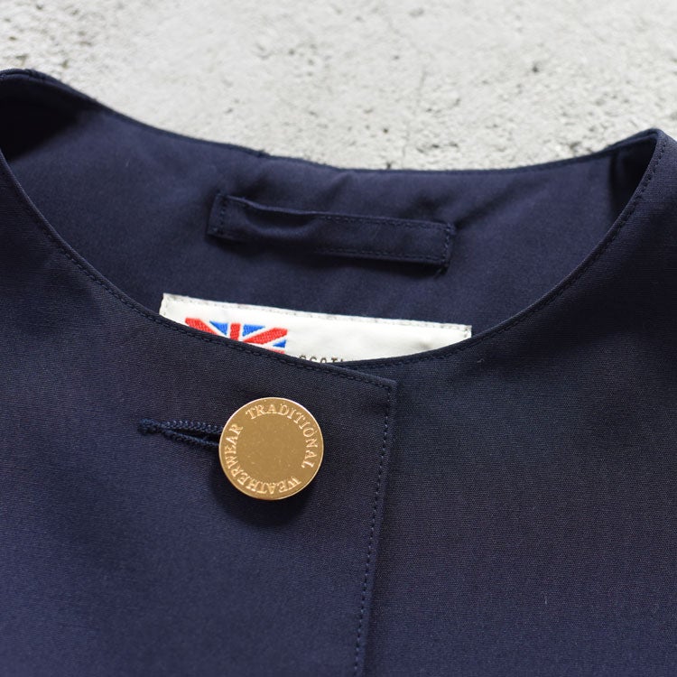 MALTON NO COLLAR SHORT マールトン ノーカラー ショート